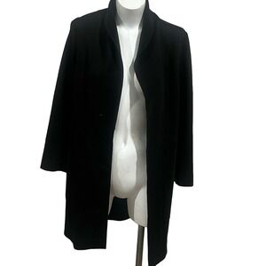 Rielle black long sleeve jacket